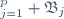 \Bigcup_{j=1}^p \mathfrak{B}_j