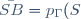 \bar{SA}\;.\;\bar{SB}=p_{\Gamma}(S)