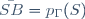 \bar{SA}\;.\;\bar{SB}=p_{\Gamma}(S)