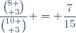 \dfrac{{8 \choose 3}}{{10 \choose 3}} = \dfrac{7}{15}