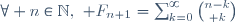 \forall n\in\N,~\mathcal F_{n+1}=\sum_{k=0}^\infty{n-k\choose k}