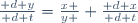 \frac{{\mathrm d} y}{{\mathrm d} t}=\frac{{x} }{{y} } \frac{{\mathrm d} x}{{\mathrm d} t}