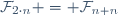 \mathcal{F}_{2{}\cdot{}n} = \mathcal{F}_{n+n}
