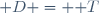 \mathcal D = \mathcal T