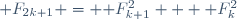 \mathcal F_{2k+1} = \mathcal F_{k+1}^2 + \mathcal F_k^2