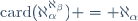\mathrm{card}(\aleph_{\alpha}^{\aleph_{\beta}}) = \aleph_{\alpha}