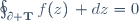\oint_{\partial \mathbf{T}}f(z)\, dz=0