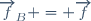 \overrightarrow{f}_B = \overrightarrow{f}