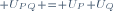 \scriptstyle U_{PQ} = U_P U_Q