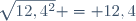 \sqrt{12,4^2} = 12,4