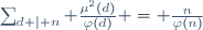 \sum_{d \mid n} \frac{\mu^2(d)}{\varphi(d)} = \frac{n}{\varphi(n)}