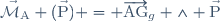 \vec{\mathcal{M}}_\mathrm{A} (\vec{\mathrm{P}}) = \overrightarrow{\mathrm{AG}}_g \wedge \vec{\mathrm{P}}