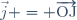 \vec{j} = \overrightarrow{\text{OJ}}