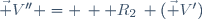 \vec V'' = \, \mathbf R_2\, (\vec V')\,