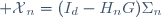 {\cal X}_n=(I_d-H_nG)\Sigma_n