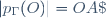 |p_{\Gamma}(O)|=OA\;.\;OB<R^2