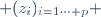  (z_i)_{i=1\cdots p} 