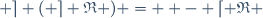  \rceil ( \rceil \mathfrak{R} ) =  - \lceil \mathfrak{R} \,