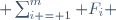  \sum_{i = 1}^m F_i 