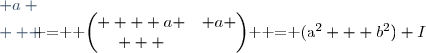  \forall (a,b)\in \mathbb R,\ 
  \begin{pmatrix}
    a & -b \\
    b & a \\
   \end{pmatrix}
  \begin{pmatrix}
    a & b \\
    -b & a \\
   \end{pmatrix}
 =  \begin{pmatrix}
    a & -b \\
    b & a \\
   \end{pmatrix}
   ^t  \begin{pmatrix}
    a & -b \\
    b & a \\
   \end{pmatrix}
  = (a^2 + b^2) I
