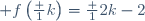  f\left(\frac 1k\right)=\frac 1{2k-2}