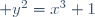  y^2=x^3+1