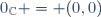 0_{\mathbb{C}} = (0,0)