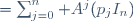 \begin{align}p(A)&=\sum_{j=0}^n A^j(p_jI_n)\\&=A^nB_{n-1}+\sum_{i=1}^{n-1}A^i(B_{i-1}-AB_{i}) -AB_0\\&=\sum_{i=1}^nA^iB_{i-1}-\sum_{i=0}^{n-1}A^{i+1}B_i\\&=0\end{align}
