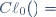 C\ell_0(\C)=\C