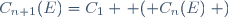 C_{n+1}(E)=C_1 \left ( C_{n}(E)\right )