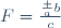F=\frac{\frac ab}c