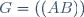 G=((AB))