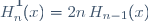 H^{'}_n(x)=2n\,H_{n-1}(x)
