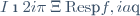 I=2i\pi\cdot\mathrm{Res}(f,ia)
