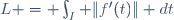 L = \int_I \|f'(t)\| dt