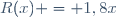 R(x) = 1,8x