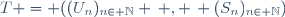 T = ((U_n)_{n\in \mathbb{N}} \, , \, (S_{n})_{n\in \mathbb{N}})