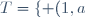 T=\lbrace (1,a),(1,b),(3,c),(4,d)\rbrace