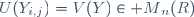 U(Y_{i,j})=V(Y)\in{\mathcal M}_n(R)