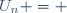 U_n = 
