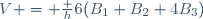 V = \frac h6(B_1+B_2+4B_3)