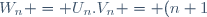 W_n = U_n.V_n = (n+1)^2.\frac{1}{\sqrt{n+1}}=(n+1).\sqrt{n+1}