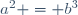 a^2 = b^3