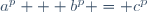 a^p + b^p = c^p