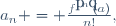 a_n = \frac{f^{(n)}(a)}{n!},