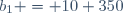 b_{1} = 10 350