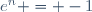 e^n = -1\,