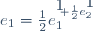 e_1=\frac{1}{2}e_1^'+\frac{1}{2}e_2^'