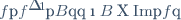 f(f^{-1}(B))=B\cap\mathrm{Im}(f)~