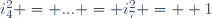 i_4^2 = ... = i_7^2 = +1\,
